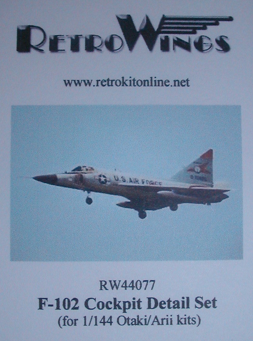 RetroKits Models 1/144 LOCKHEED YF-22 RAPTOR COCKPIT DETAIL SET Resin Update Set