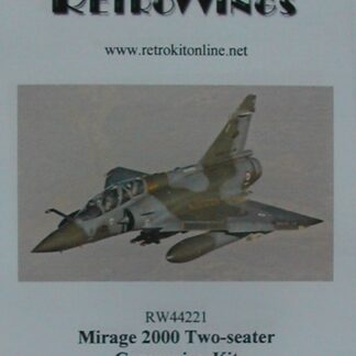 Mirage 2000 Two-seater Conversion Kit