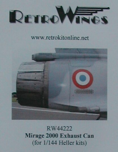 Mirage 2000 Exhaust Can
