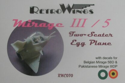 Mirage III/5 Two-seater Egg Plane