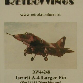 Israeli A-4 Larger Fin