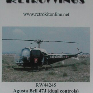 Agusta Bell 47J (dual controls) Cockpit Detail Set