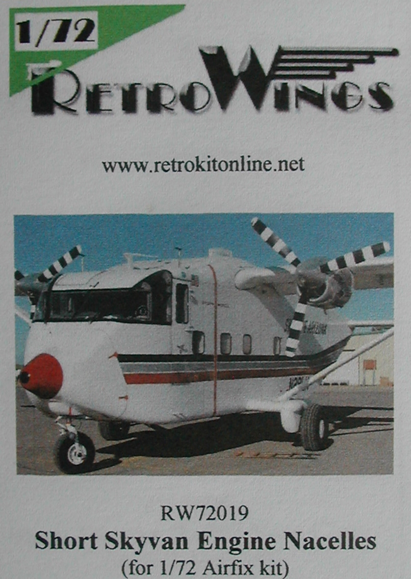 Short Skyvan Engine Nacelles
